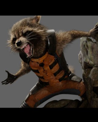 gardiens de la galaxie concept art rocket raccoon