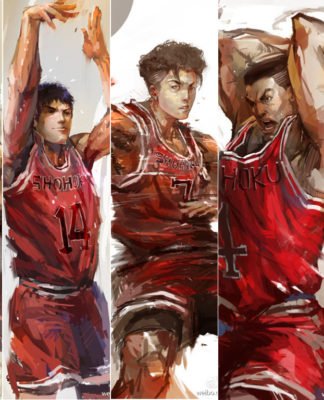 slam dunk manga wallpaper 1