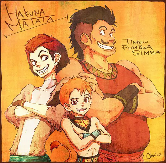 hakuna_matata_by_chacckco-d4uk211