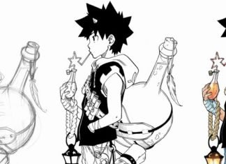 C’est Officiel : Radiant va débarquer en Anime radiant croquis 07