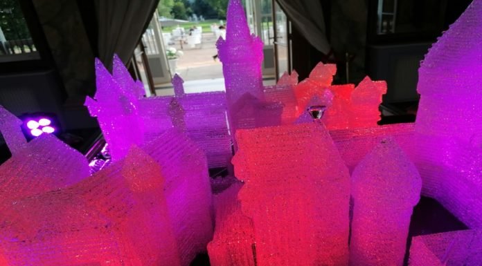 Château Poudlard en Verre filé. 099