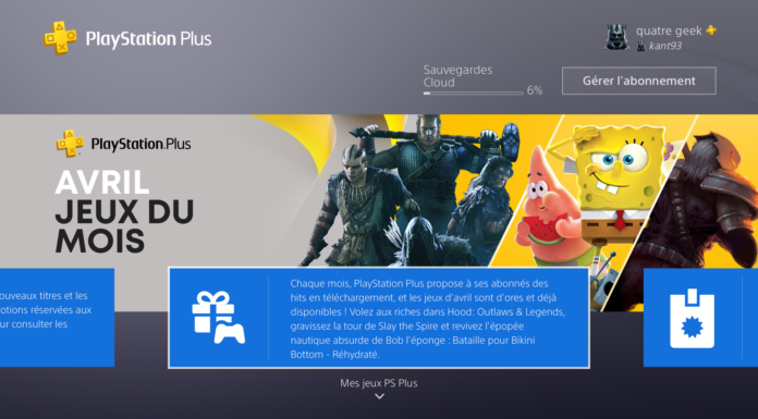 PSN + Avril 2022 PSN Avril 2022