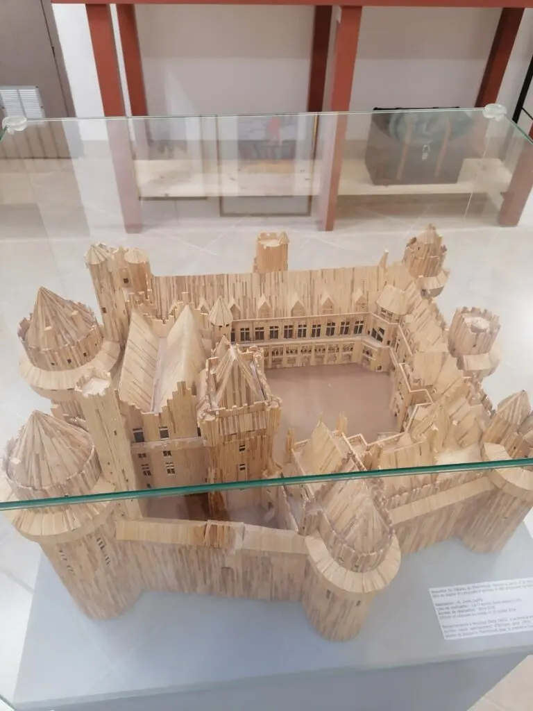 construction en bois du chateau