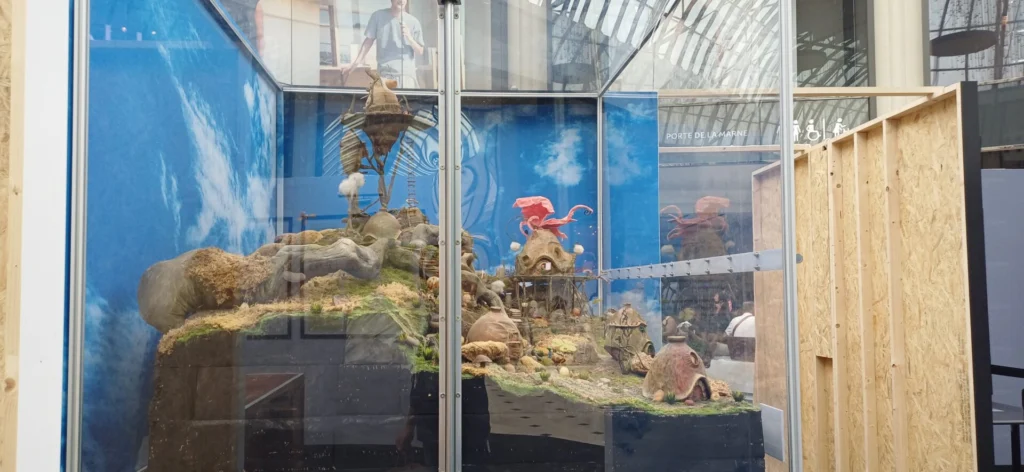 Maquette du village des Minimoys