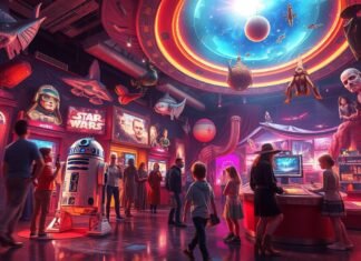 Exposition Immersive Starfix au Val d’Europe StarFix Val d'Europe pose ses valises