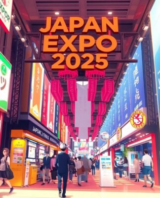 Harry Potter et Goldorak : Un voyage à la Japon Expo 2025 japon expo paris 2025