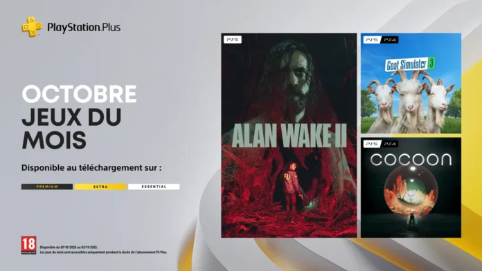 psn plus octobre 2025
