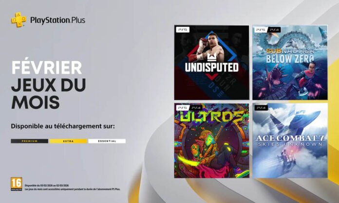 PlayStation Plus février 2026 PlayStation Plus février 2026