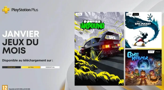 Playstation Plus Janvier 2026