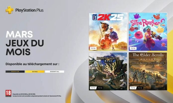 playstation plus mars 2026 playstation plus mars 2026